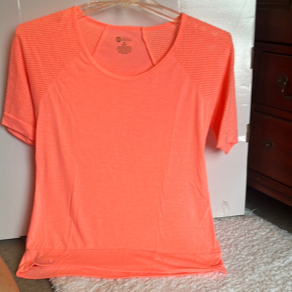 Balance Collection Orange Relaxed Fit T-Shirt